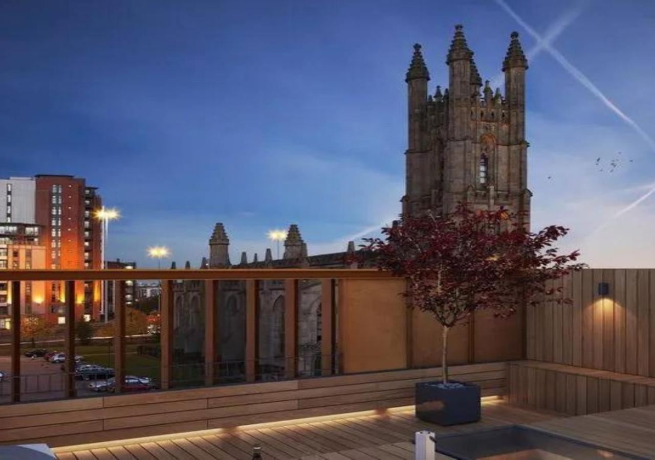 Modern 1-Bed Duplex+Balcony Apartment Manchester Exterior photo